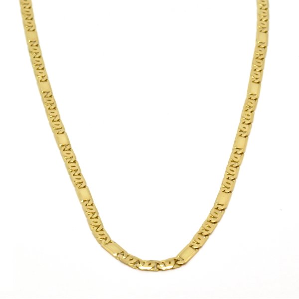 Catena Uomo Oro Piatta 1 Catena Uomo Oro Piatta