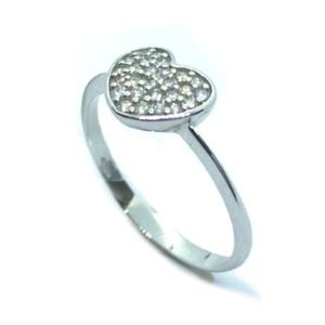 Anello Donna Oro Bianco