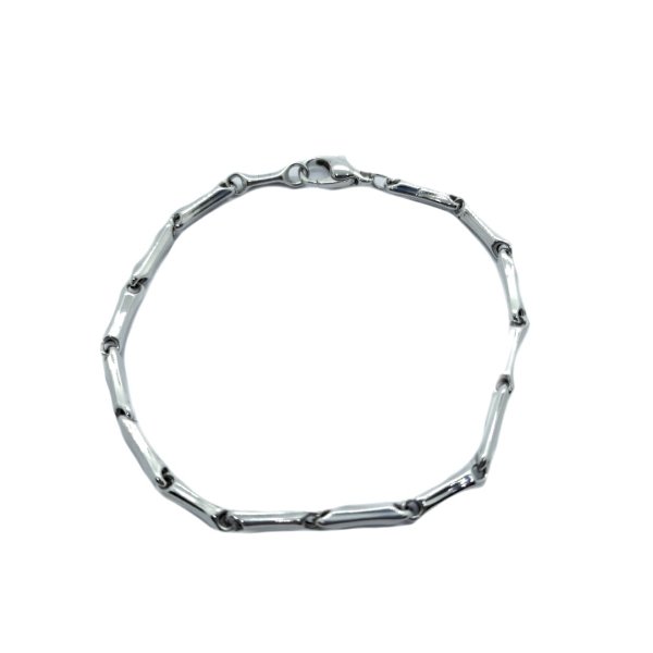 Bracciale Uomo Oro Bianco 18kt Cilindri 1 Bracciale Uomo Oro Bianco 18kt Cilindri