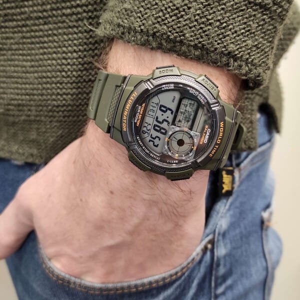 Orologio Casio Uomo AE-1000W-3A 3 Orologio Casio Uomo AE-1000W-3A