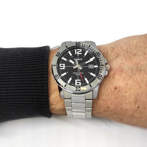 Orologio Casio Uomo MTP-VD01D-1B 2 Orologio Casio Uomo MTP-VD01D-1B
