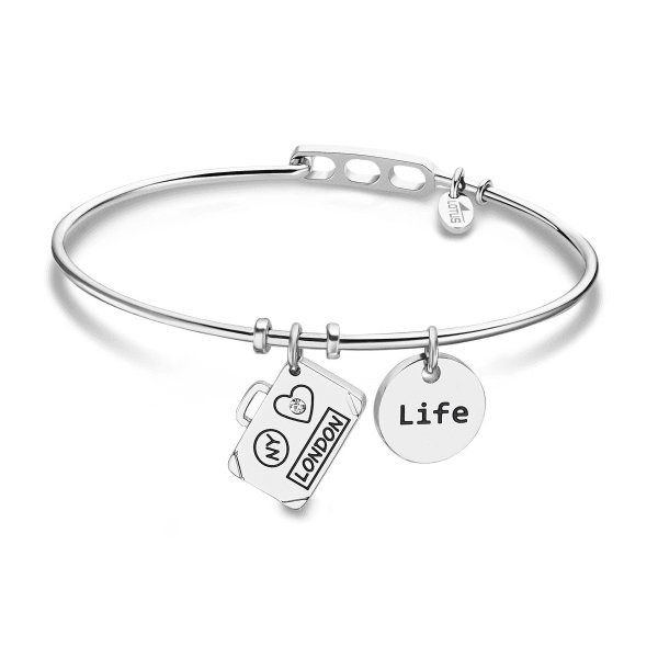 Lotus Style bracciale in acciaio LS2035/2/3 1 Lotus Style bracciale in acciaio LS2035/2/3