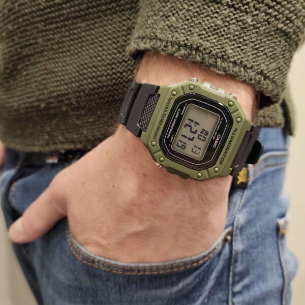 Orologio Casio Uomo W-218H-3A 3 Orologio Casio Uomo W-218H-3A