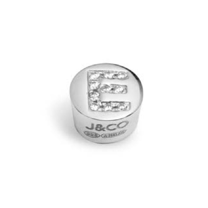 Charm Jack&Co Lettera E JCC0005 1 Charm Jack&Co Lettera E JCC0005