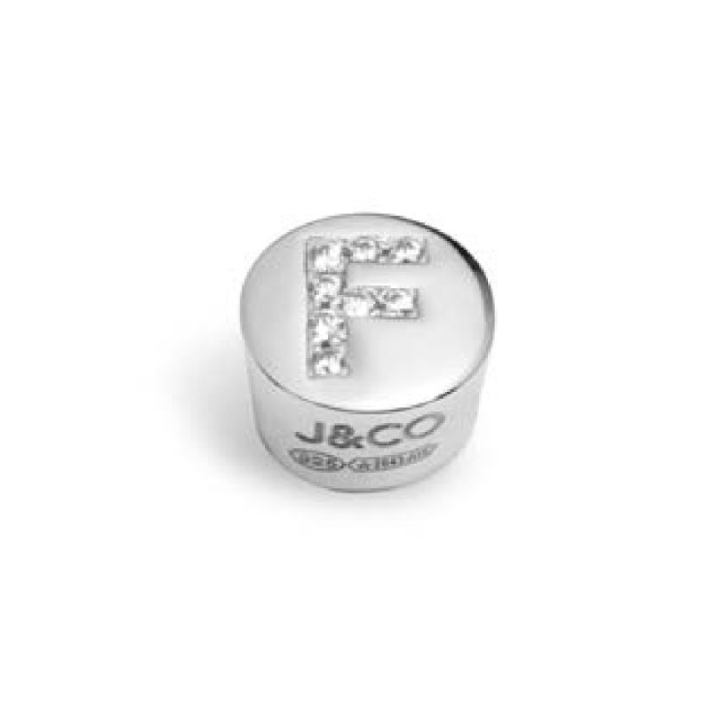 Charm Jack&Co Lettera F JCC0006 1 Charm Jack&Co Lettera F JCC0006
