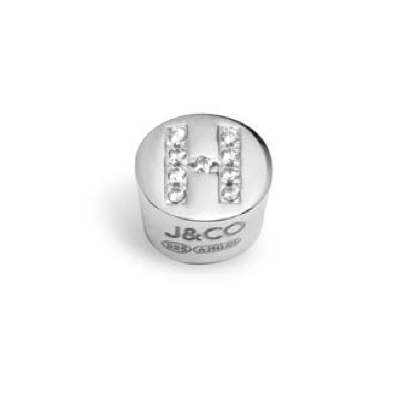 Charm Jack&Co Lettera H JCC0008 1 Charm Jack&Co Lettera H JCC0008