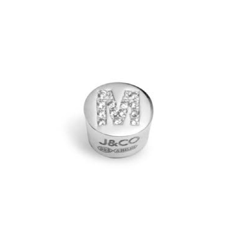 Charm Jack&Co Lettera M JCC0011 1 Charm Jack&Co Lettera M JCC0011
