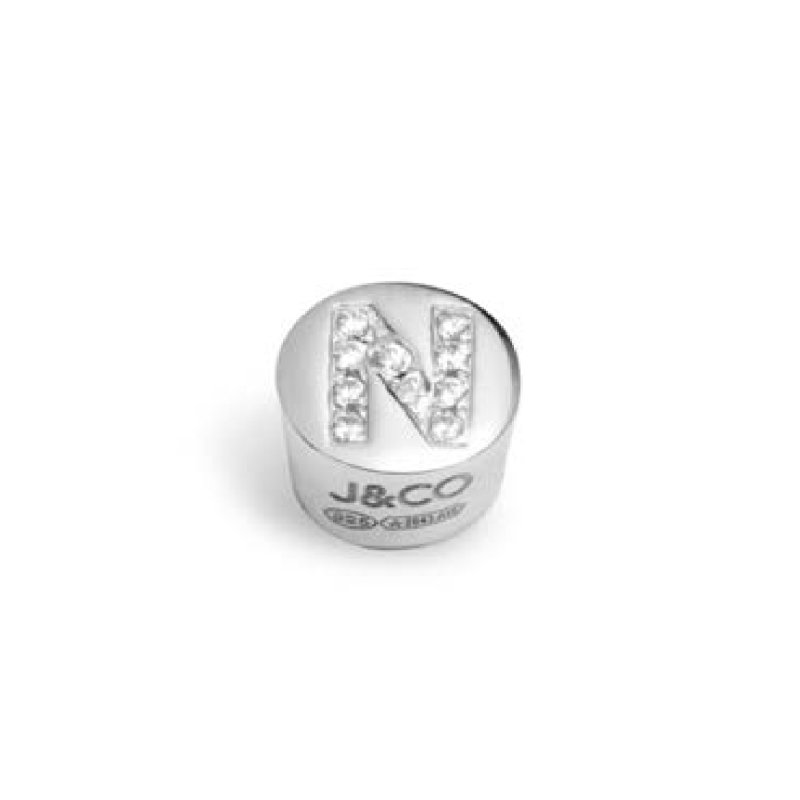 Charm Jack&Co Lettera N JCC0012 1 Charm Jack&Co Lettera N JCC0012