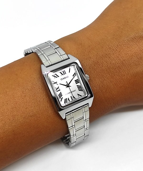 Orologio Casio Tank Donna LTP-V007D-7BUDF Simil Cartier 2 Orologio Casio Tank Donna LTP-V007D-7BUDF Simil Cartier