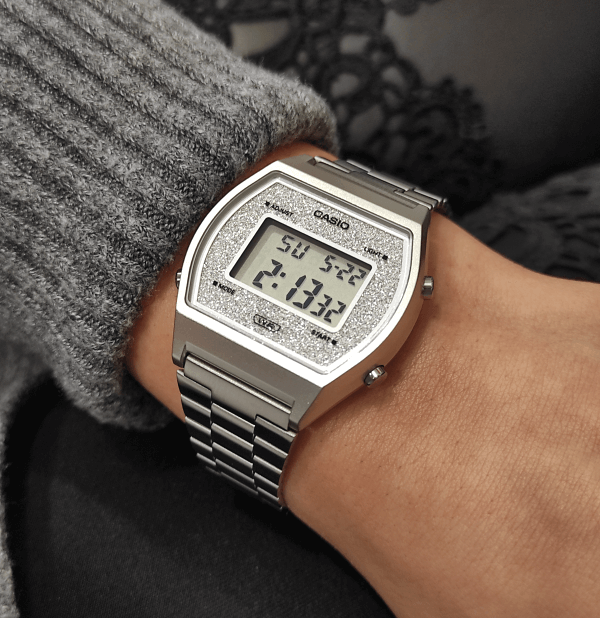 Orologio Casio Donna Digitale Glitterato B640WDG-7DF 3 Orologio Casio Donna Digitale Glitterato B640WDG-7DF