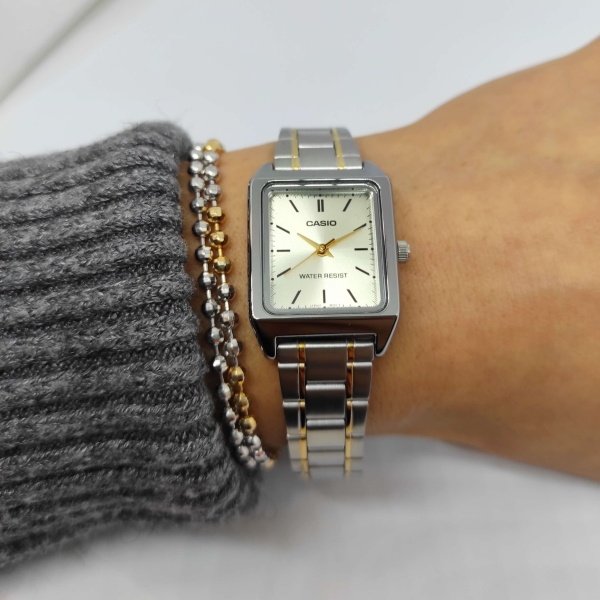 Orologio Casio Tank Donna LTP-V007SG-9EUDF 2 Orologio Casio Tank Donna LTP-V007SG-9EUDF