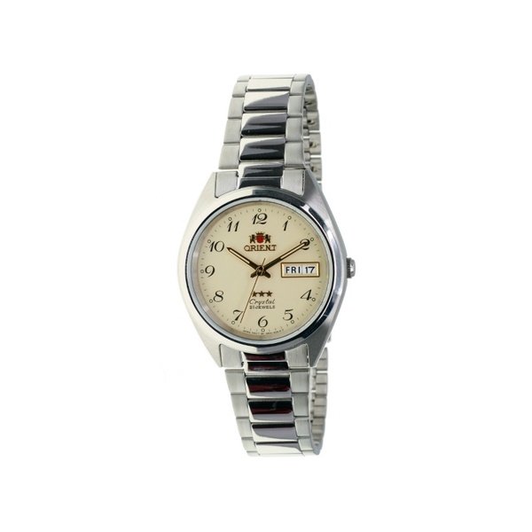 Orologio Orient Uomo FAB00003C9 Acciaio Automatico Quadrante Champagne 1 Orologio Orient Uomo FAB00003C9 Acciaio Automatico Quadrante Champagne