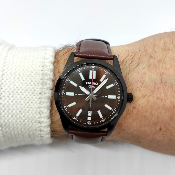 Orologio Casio Uomo MTP-VD02BL-5EUDF 2 Orologio Casio Uomo MTP-VD02BL-5EUDF