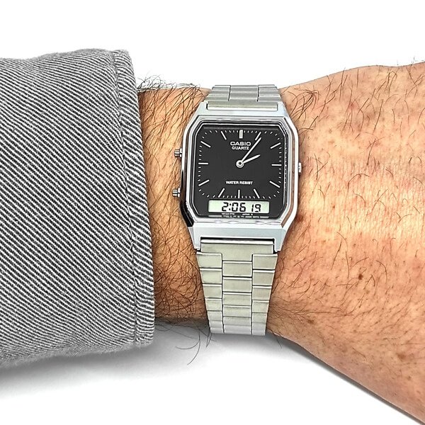 Casio Analogico/Digitale UomoAQ-230A-1DMQ 2 Casio Analogico/Digitale UomoAQ-230A-1DMQ