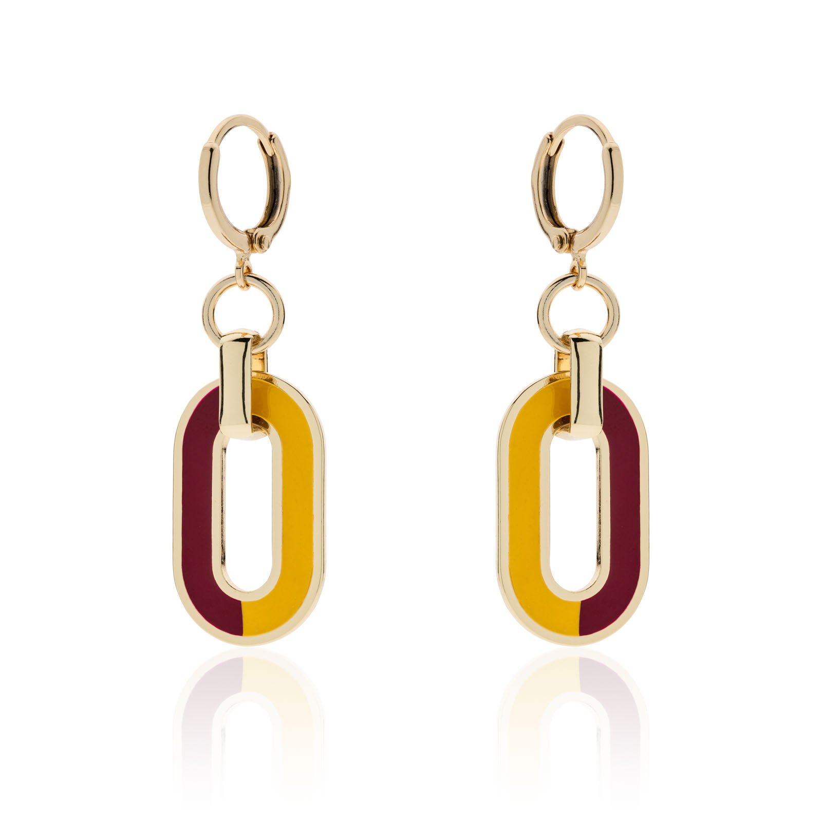 Orecchini Unoaerre Bronzo Dorato 1 Orecchini Unoaerre Bronzo Dorato
