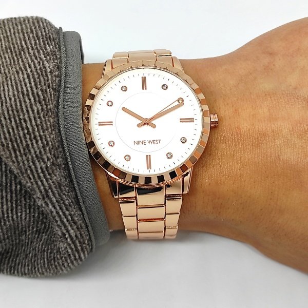 Orologio Donna Nine West Solotempo NW/2282SVRG 2 Orologio Donna Nine West Solotempo NW/2282SVRG