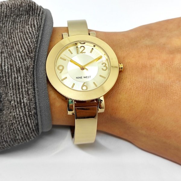 Orologio Donna Nine West Solotempo NW/1630CHGB 2 Orologio Donna Nine West Solotempo NW/1630CHGB