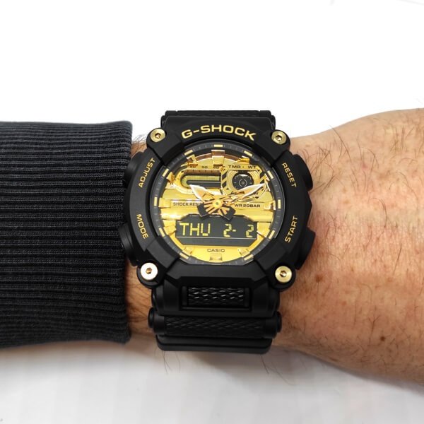 Orologio Casio G-Shock Uomo GA-900AG-1AER 2 Orologio Casio G-Shock Uomo GA-900AG-1AER