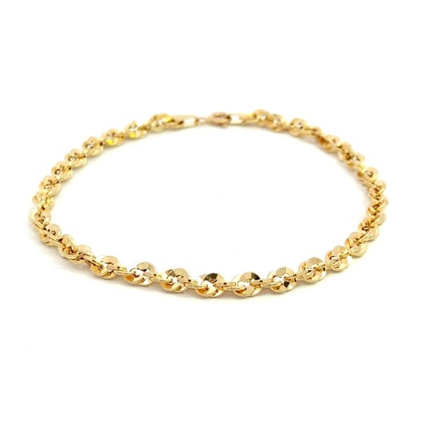 Bracciale Donna oro 9kt Funetta 2 Bracciale Donna oro 9kt Funetta