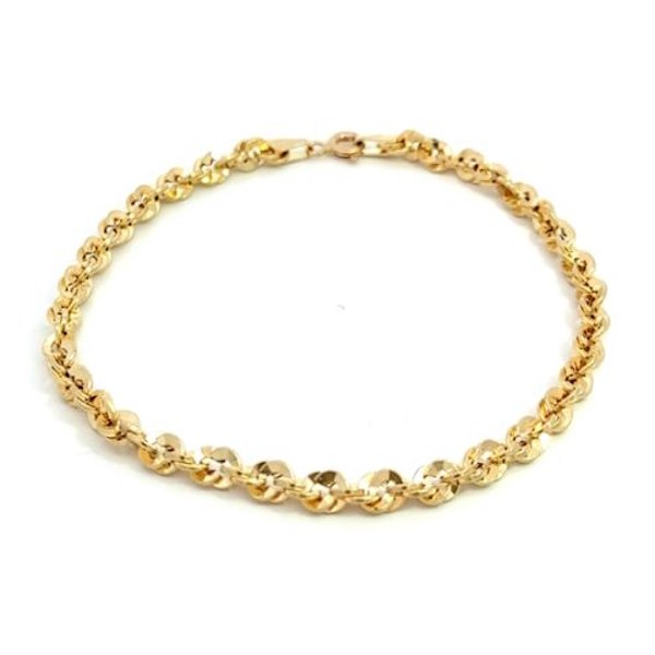 Bracciale Donna oro 9kt Funetta 1 Bracciale Donna oro giallo 9kt Funetta