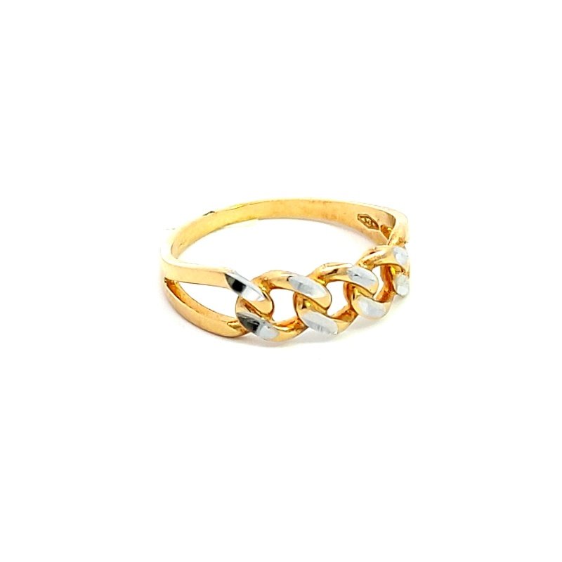Anello Donna Oro 9kt Catena 3 Anello Donna Oro 9kt Catena