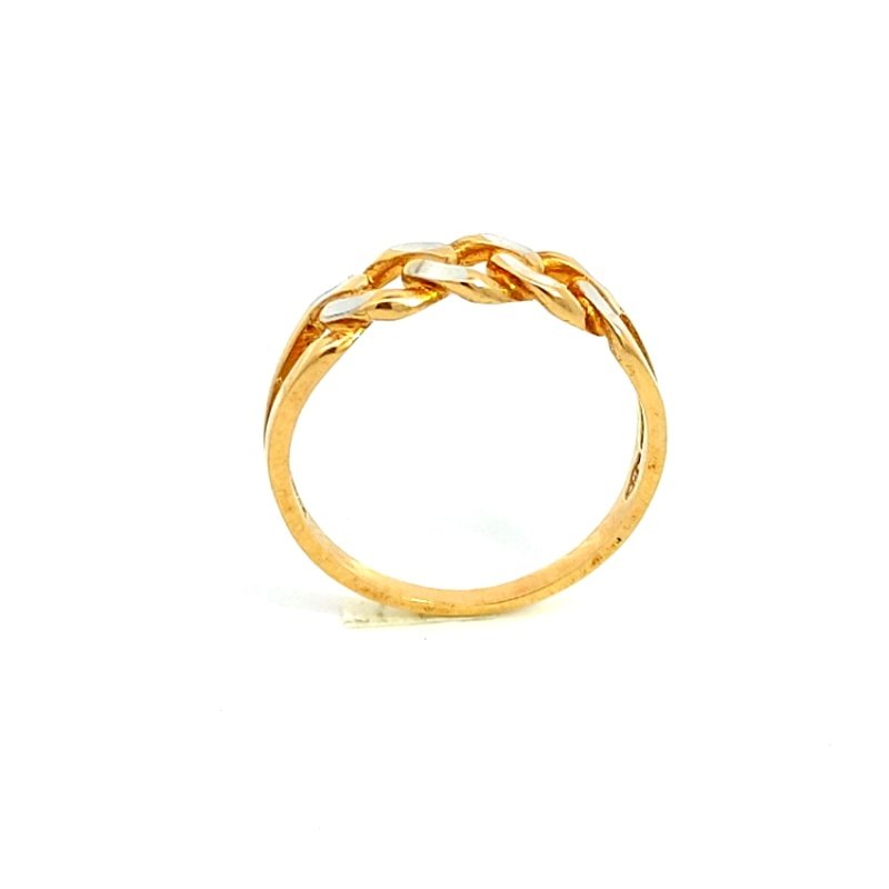 Anello Donna Oro 9kt Catena 2 Anello Donna Oro 9kt Catena