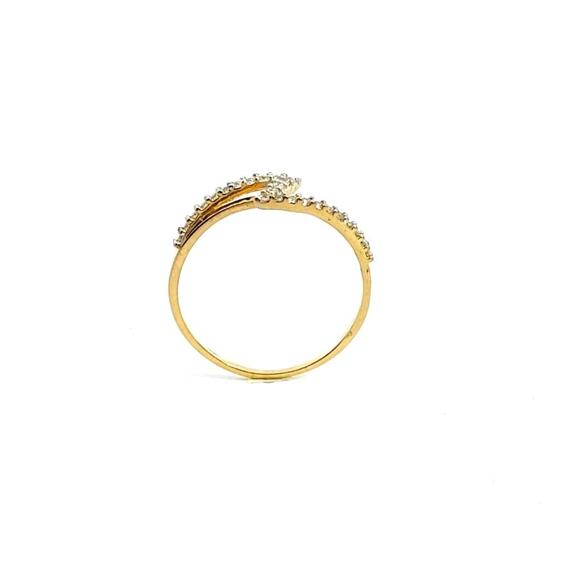 Anello Donna Oro 18kt Fulmine 3 Anello Donna Oro 18kt Fulmine