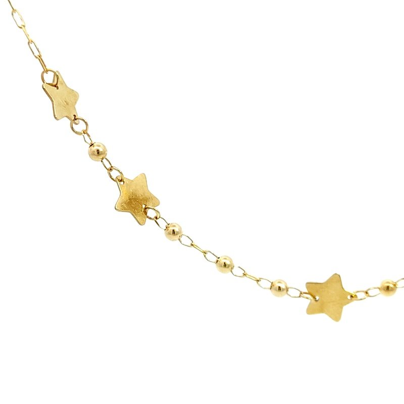 Collana Donna Oro 9kt Stelle 2 Collana Donna Oro 9kt Stelle
