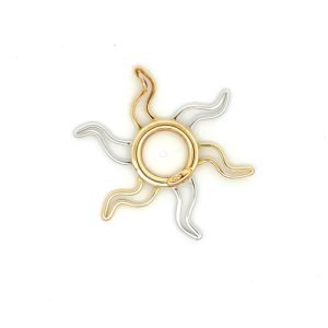 Ciondolo Donna Oro 18kt Sole