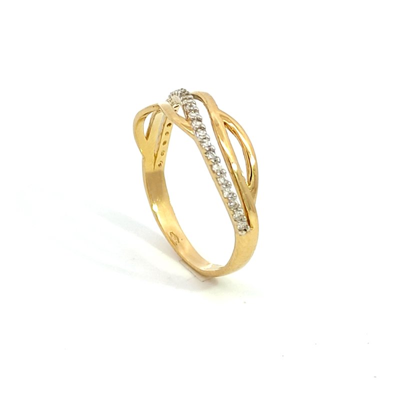 Anello Donna Oro 18kt Veretta 1 Anello Donna Oro 18kt Veretta