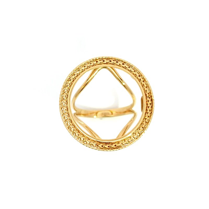 Anello Donna Oro 18kt Reggi Sterlina 3 Anello Donna Oro 18kt Reggi Sterlina
