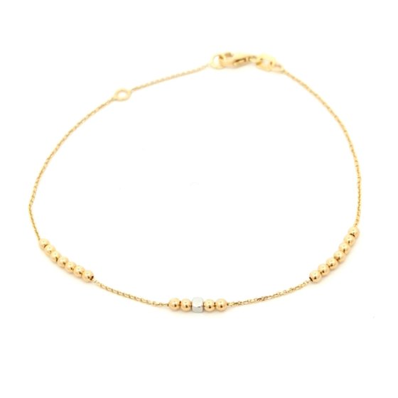 Bracciale Donna Oro 18kt Gruppi Pallini 1 Bracciale Donna Oro 18kt Gruppi Pallini