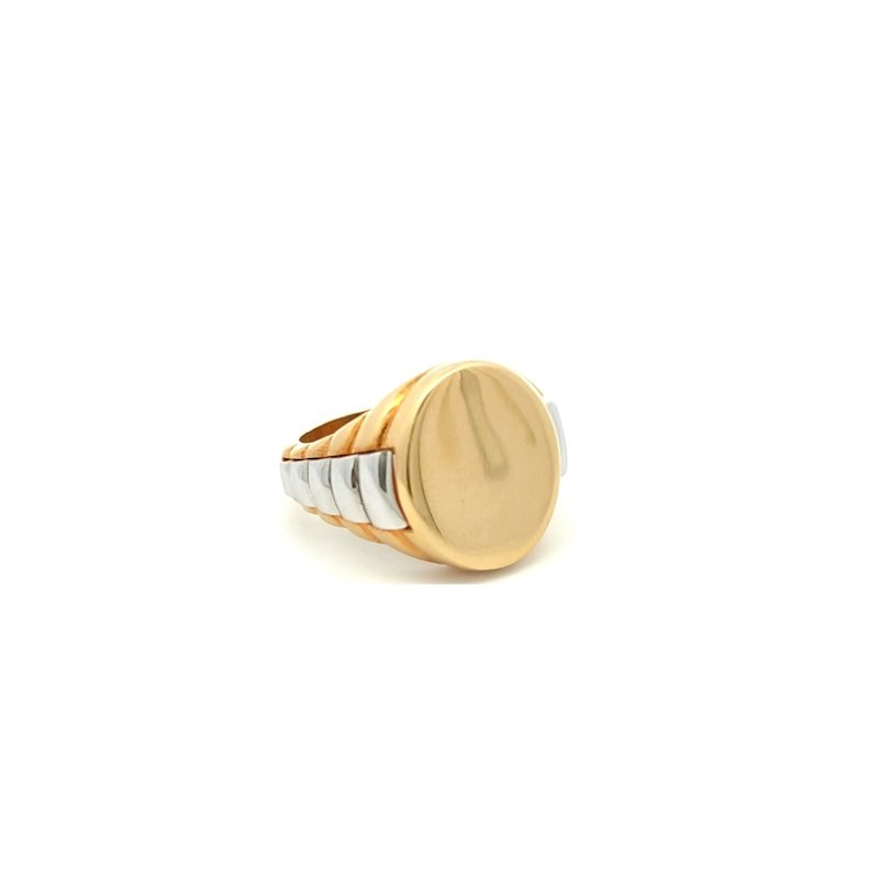 Anello Uomo Oro 9kt Ovale 2 Anello Uomo Oro 9kt Ovale