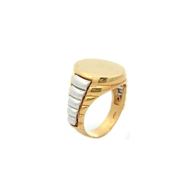 Anello Uomo Oro 9kt Ovale 1 Anello Uomo Oro 9kt Ovale