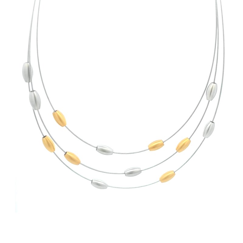 Collana Donna Acciaio Collier Bicolor 1 Collana Donna Acciaio Collier Bicolor