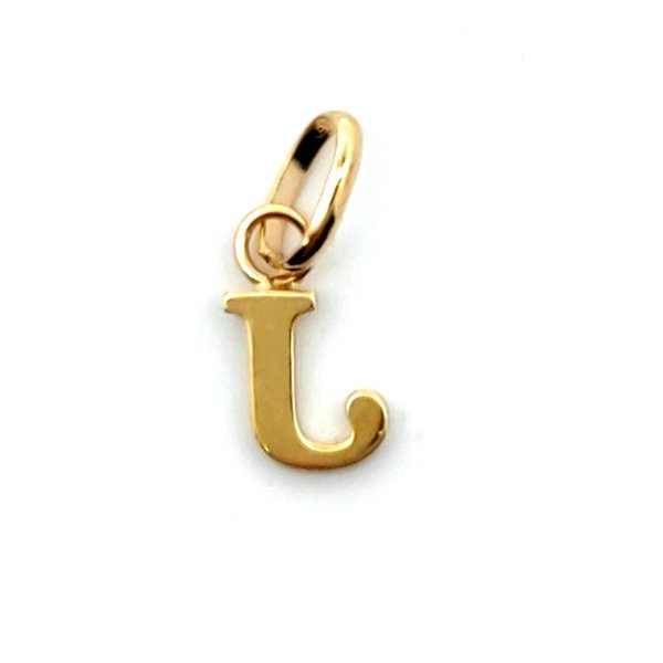 Ciondolo Donna Lettera J Piccola Oro Giallo 1 Ciondolo Donna Lettera J Piccola Oro Giallo