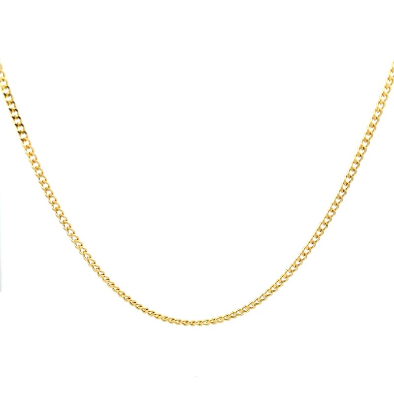 Catena Uomo Oro 9kt Maglia Grumetta 1 Catena Uomo Oro 9kt Maglia Grumetta