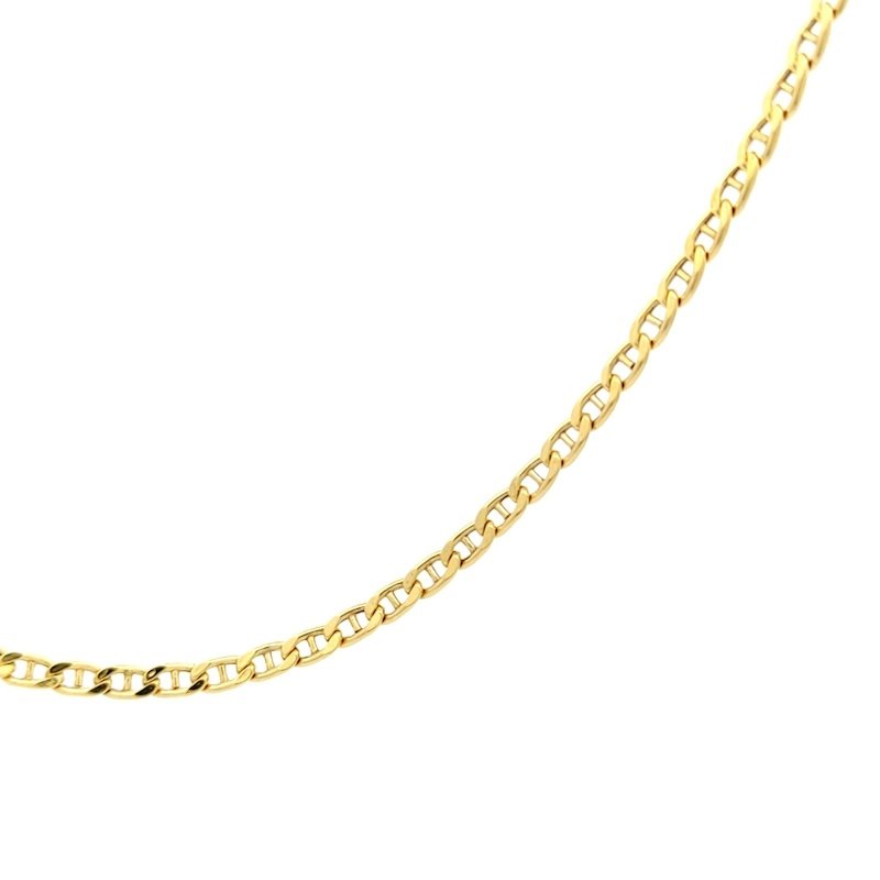 Catena Uomo Oro 9kt Maglia Marina Fina 2 Catena Uomo Oro 9kt Maglia Marina Fina