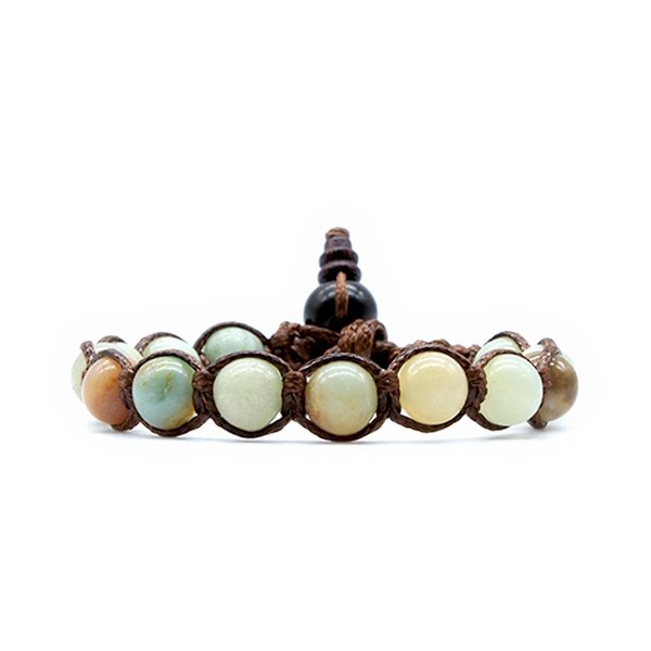 Bracciale Kenshò Amazzonite Mix - 8 mm 1 Bracciale Kenshò Amazzonite Mix - 8 mm
