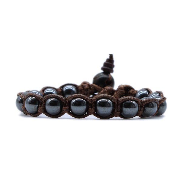 Bracciale Kenshò Ematite - 8 mm 1 Bracciale Kenshò Ematite - 8 mm
