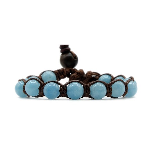 Bracciale Kenshò Giada Blue Sky - 8 mm 1 Bracciale Kenshò Giada Blue Sky - 8 mm