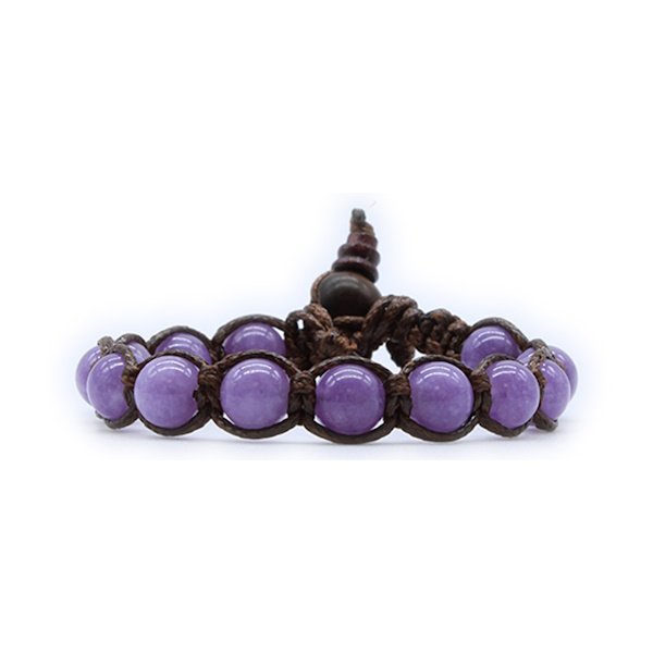 Bracciale Kenshò Mica Viola - 8 mm 1 Bracciale Kenshò Mica Viola - 8 mm