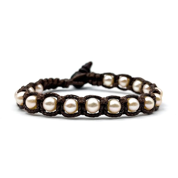 Bracciale Kenshò Perla Naturale - 6 mm 1 Bracciale Kenshò Perla Naturale - 6 mm