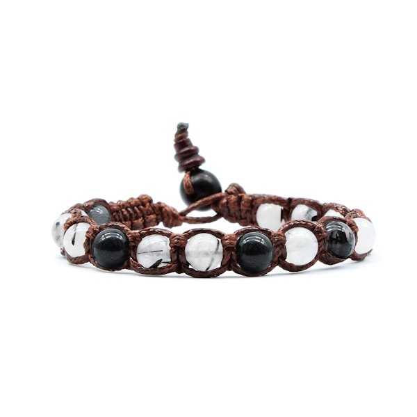 Bracciale Kenshò Tormalina Nera - 6 mm 1 Bracciale Kenshò Tormalina Nera - 6 mm