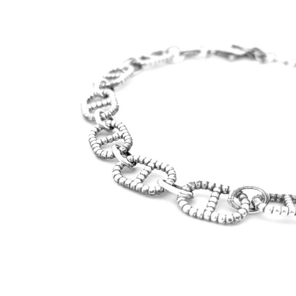 Bracciale Donna Argento Maglia Marinara 2 Bracciale Donna Argento Maglia Marinara
