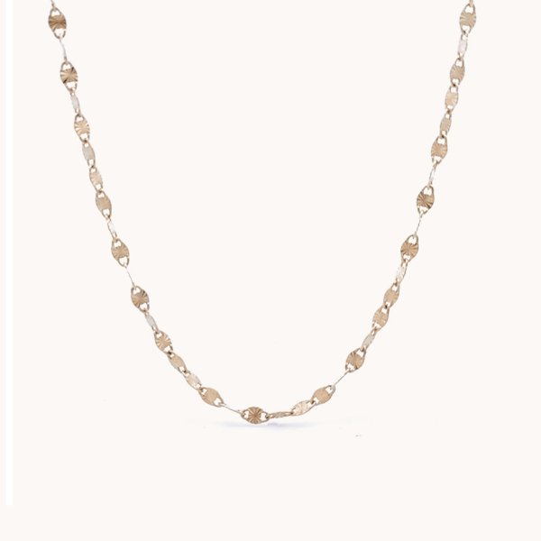 Collana Donna Argento Diamantata Dorata 1 Collana Donna Argento Diamantata Dorata