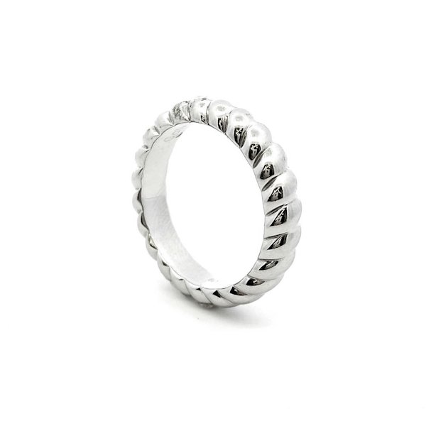 Anello argento 925 CK Bombato 1 Anello argento 925 CK Bombato