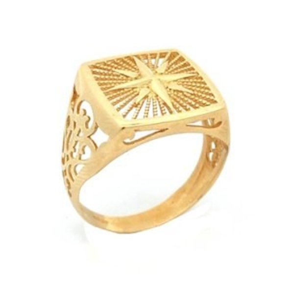 Anello Uomo Oro 9kt Rosa Dei Venti 1 Anello Uomo Oro 9kt Rosa Dei Venti