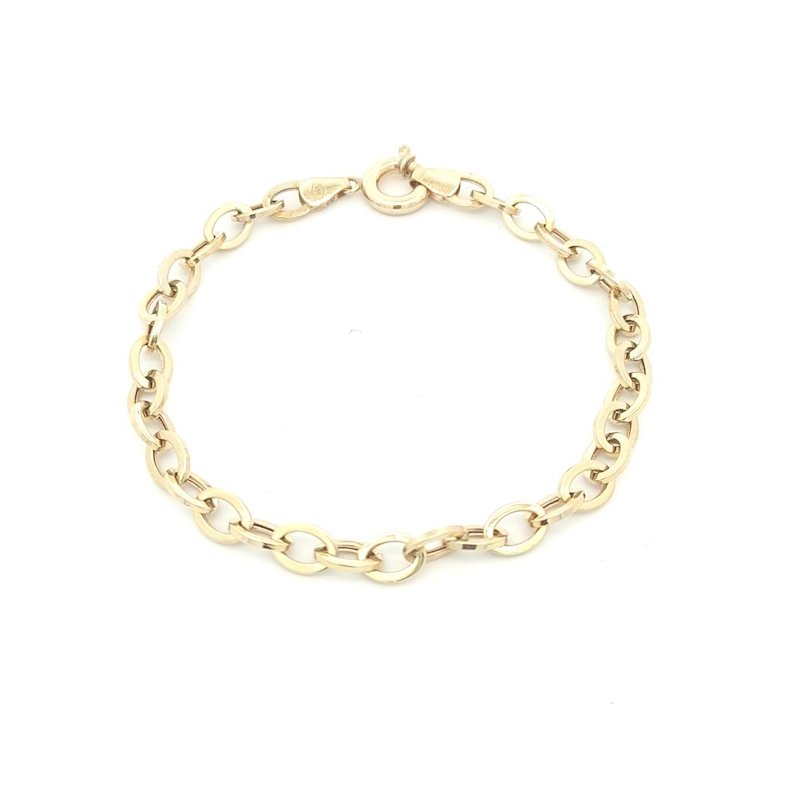 Bracciale Donna Oro Giallo 9kt Catena Regolare 1 Bracciale Donna Oro Giallo 9kt Catena Regolare