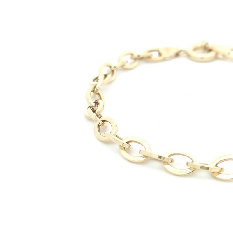 Bracciale Donna Oro Giallo 9kt Catena Regolare 2 Bracciale Donna Oro Giallo 9kt Catena Regolare